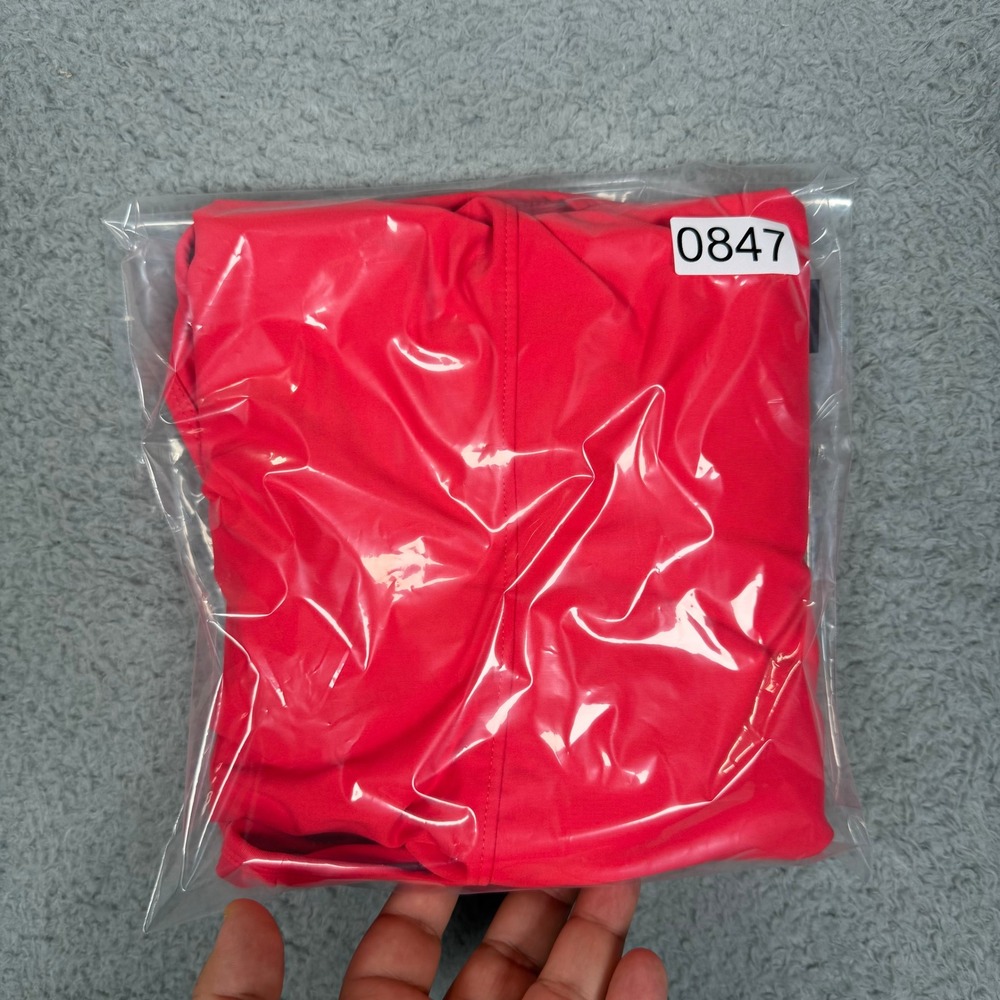 REI Womens Red/Orange Ruched Racerback Athletic Tank Top Size 16 Hiking Active - Picture 11 of 11